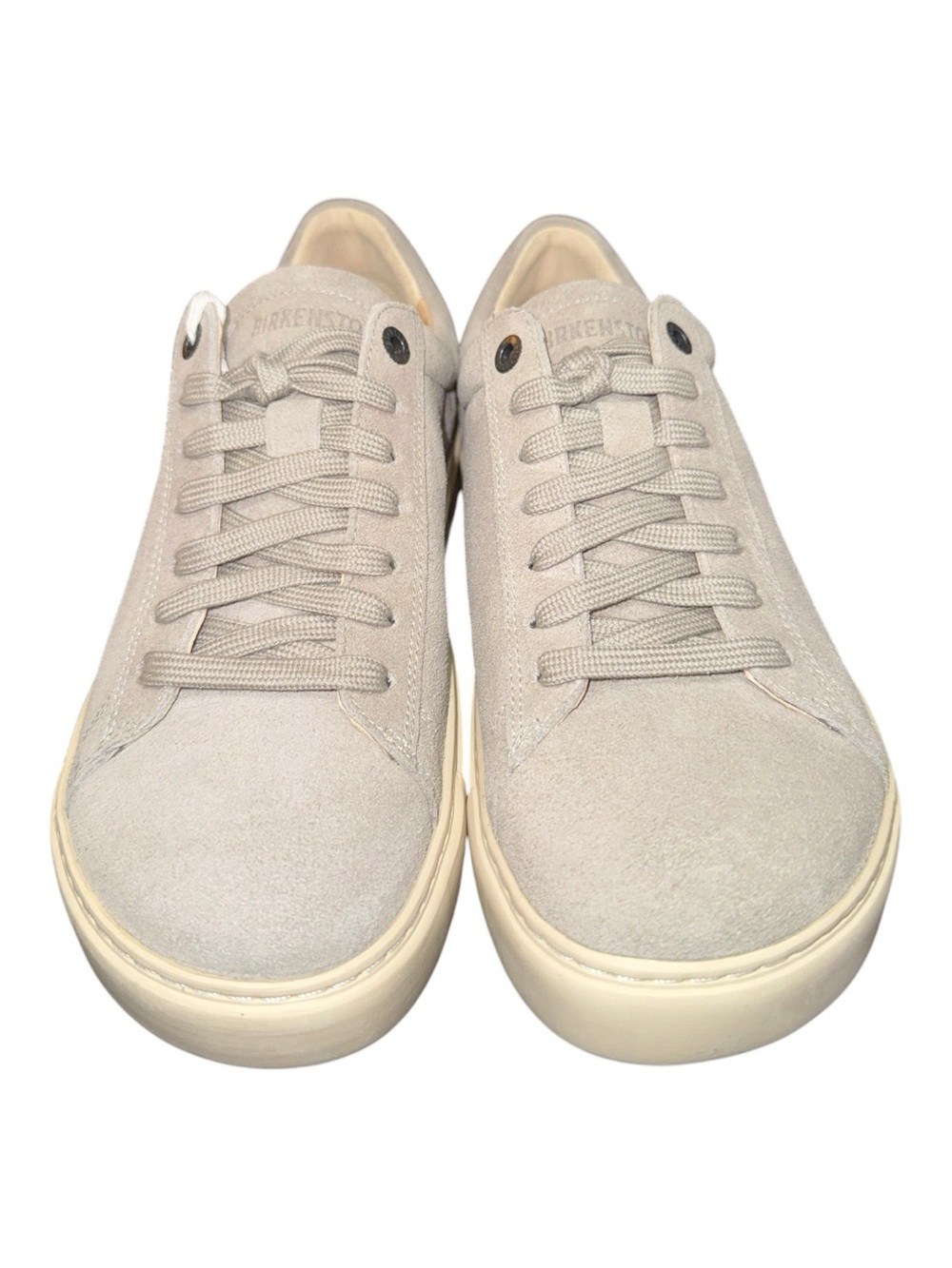 Birkenstock Bend Low Decon Gray Taupe Nubuck Sneakers EU 38 W7-7.5 NIB